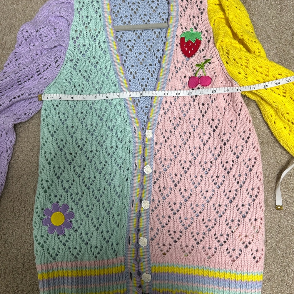 LoveShackFancy Brody Oversized Cardigan no more tags  but never used